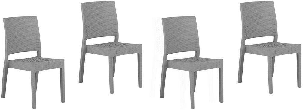 Beliani 158156 Chaises de jardin