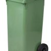 CIS Bin with Rolls 120 lt. Green