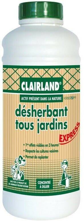 Désherbants Clairland Protection hydrofuge pour toitures et façades 5 L