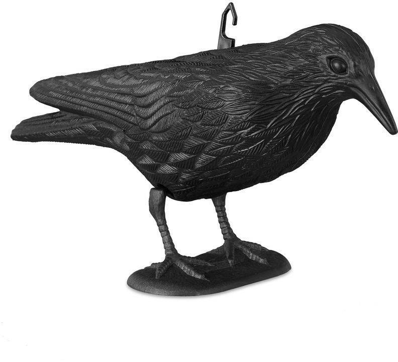 Relaxdays Bird scarer rook (38cm) Répulsifs oiseaux