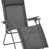 Lafuma Evolution relaxation lounger steel/Batyline Duo dark gray (LFM2767.9718) Chaises de jardin