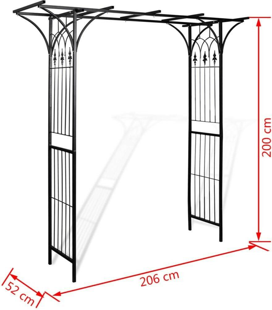 vidaXL VDX-40778 Arches de jardin