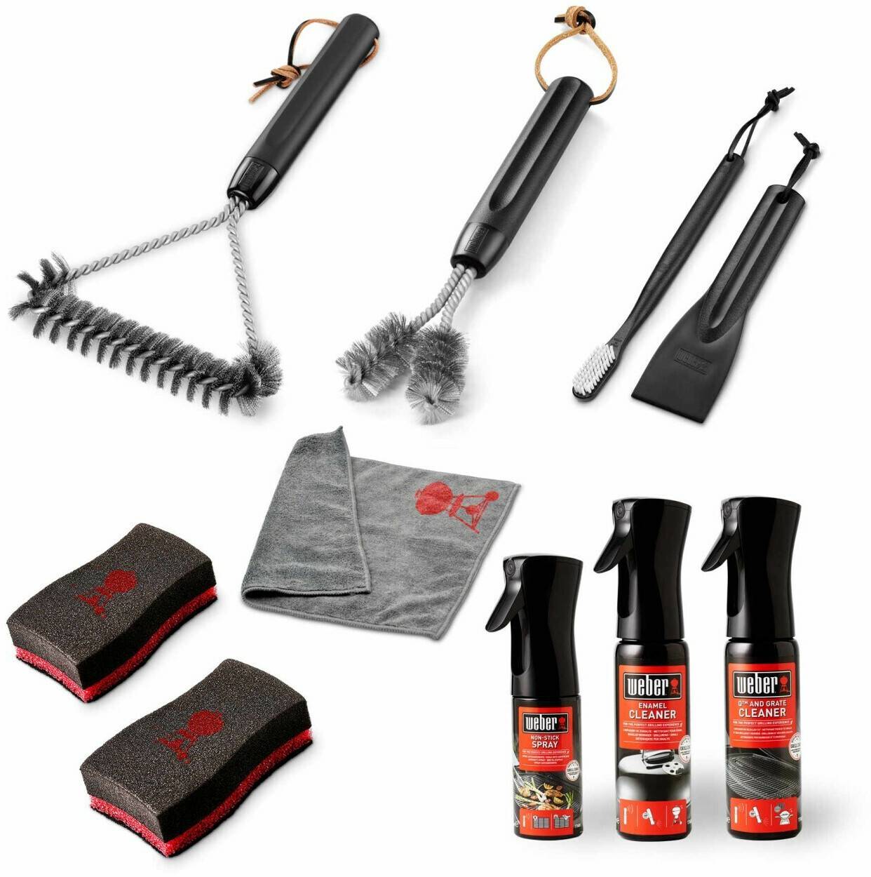 Entretien du barbecue & plancha Weber Gas Barbeque Cleaner-Set (18283)