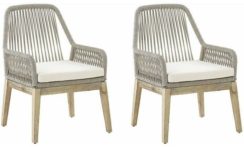 Beliani 198990 Chaises de jardin