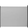 Gartenfreude Folding Screen 300x160cmLight Grey Brise-vues rétractables