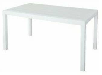 Bica Huston 150 x 90 cmwhite Tables de jardin