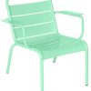 Chaises de jardin Fermob Luxembourg Lounge-ArmchairMint