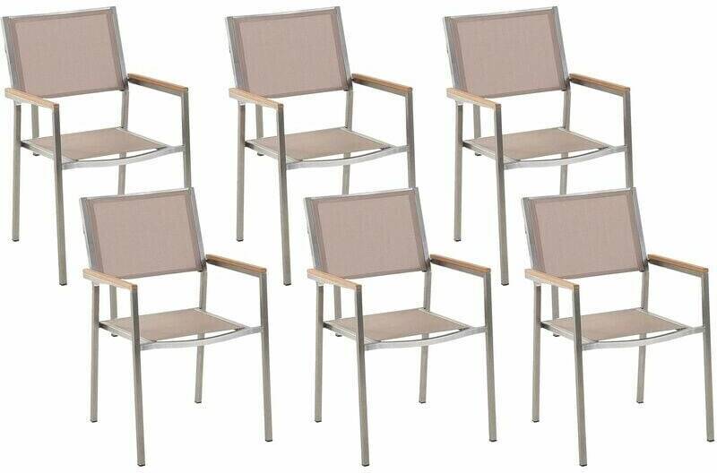 Beliani 127838 Chaises de jardin