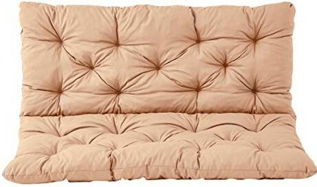 Ambientehome Coussin pour banc de jardin Hankobeige Coussins d'extérieur