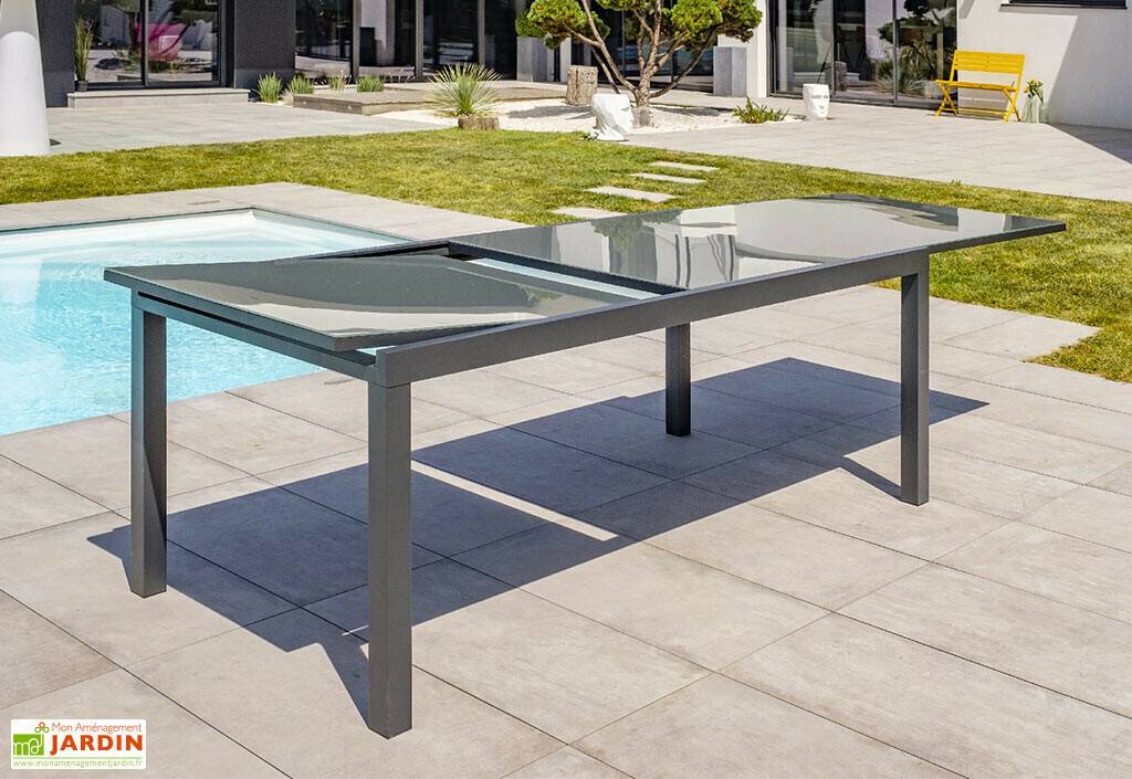 DCB Garden Tolede 200/300 cm Tables de jardin