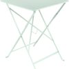 Fermob BISTRO Folding Table Square Metal 57x57cmglacier mint Tables de jardin