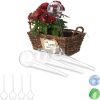 Relaxdays Set of 8 Watering Bulb White Arrosage goutte à goutte