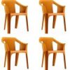 Garbar Fauteuil Cool (4 pcs)orange Chaises de jardin