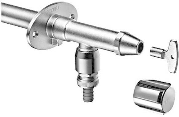 Schell Valve murale extérieure antigel Polar IIsans aérateur de tuyau Accessoires d'arrosage