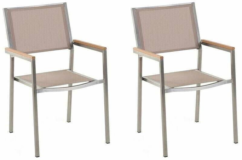 Beliani 127875 Chaises de jardin