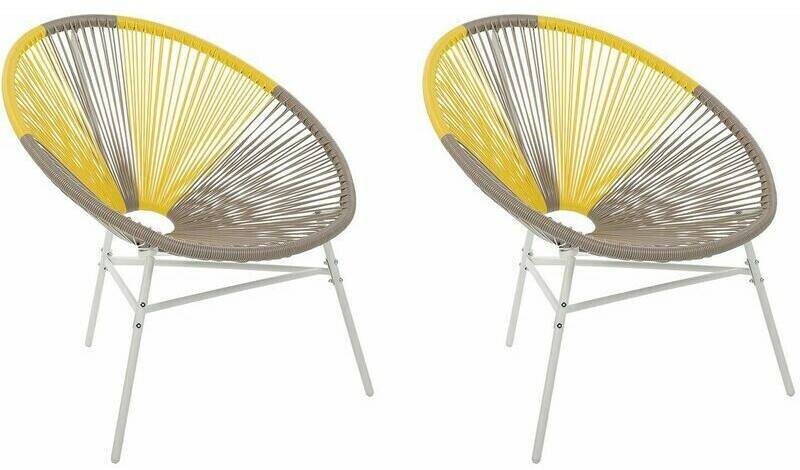 Beliani 117874 Chaises de jardin