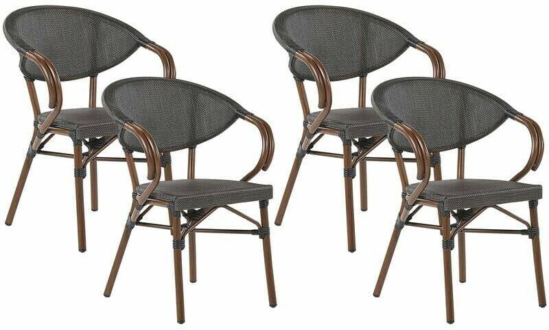 Beliani 254582 Chaises de jardin