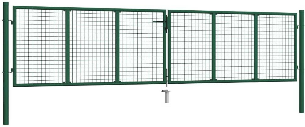 Portails de jardin vidaXL 415 x 175 cm (145749)