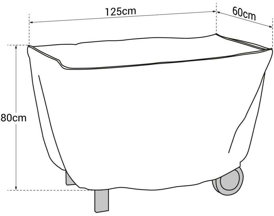 Housses pour barbecue & plancha Happy Garden 27202365 - taille M