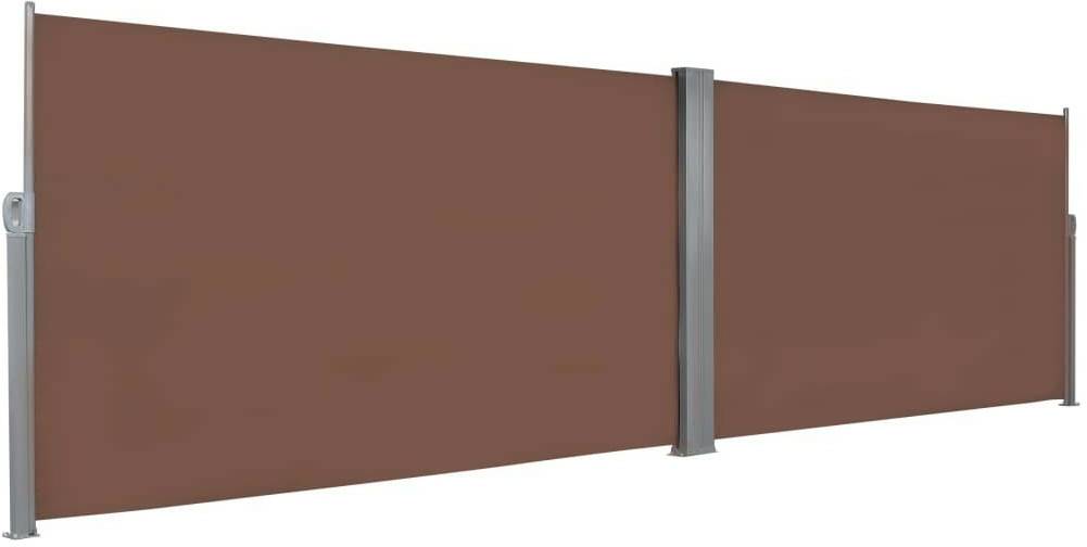 vidaXL Retractable side curtain 600 x 160 cm143681 Brise-vues rétractables