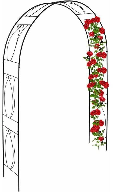 Relaxdays Climbing arch 233x172x35 cm Arches de jardin