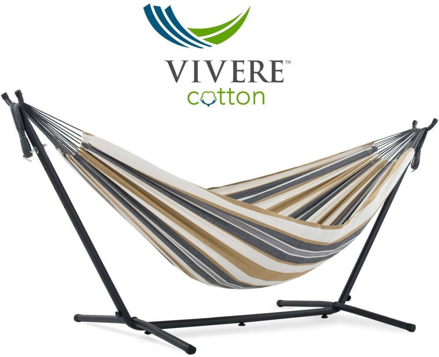 Vivere Combo Double 250 cmcream-grey Hamacs