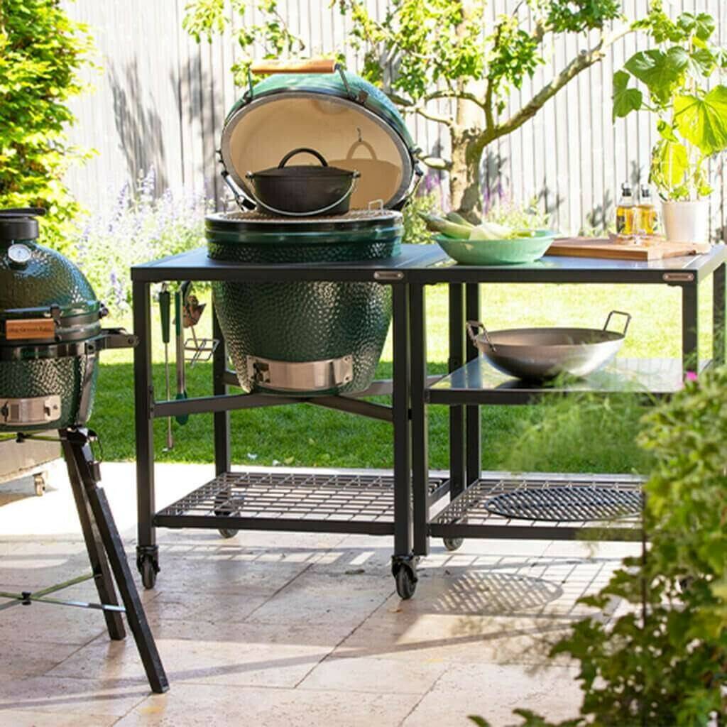 Big Green Egg EGG Frame XL Chariots pour barbecue & plancha