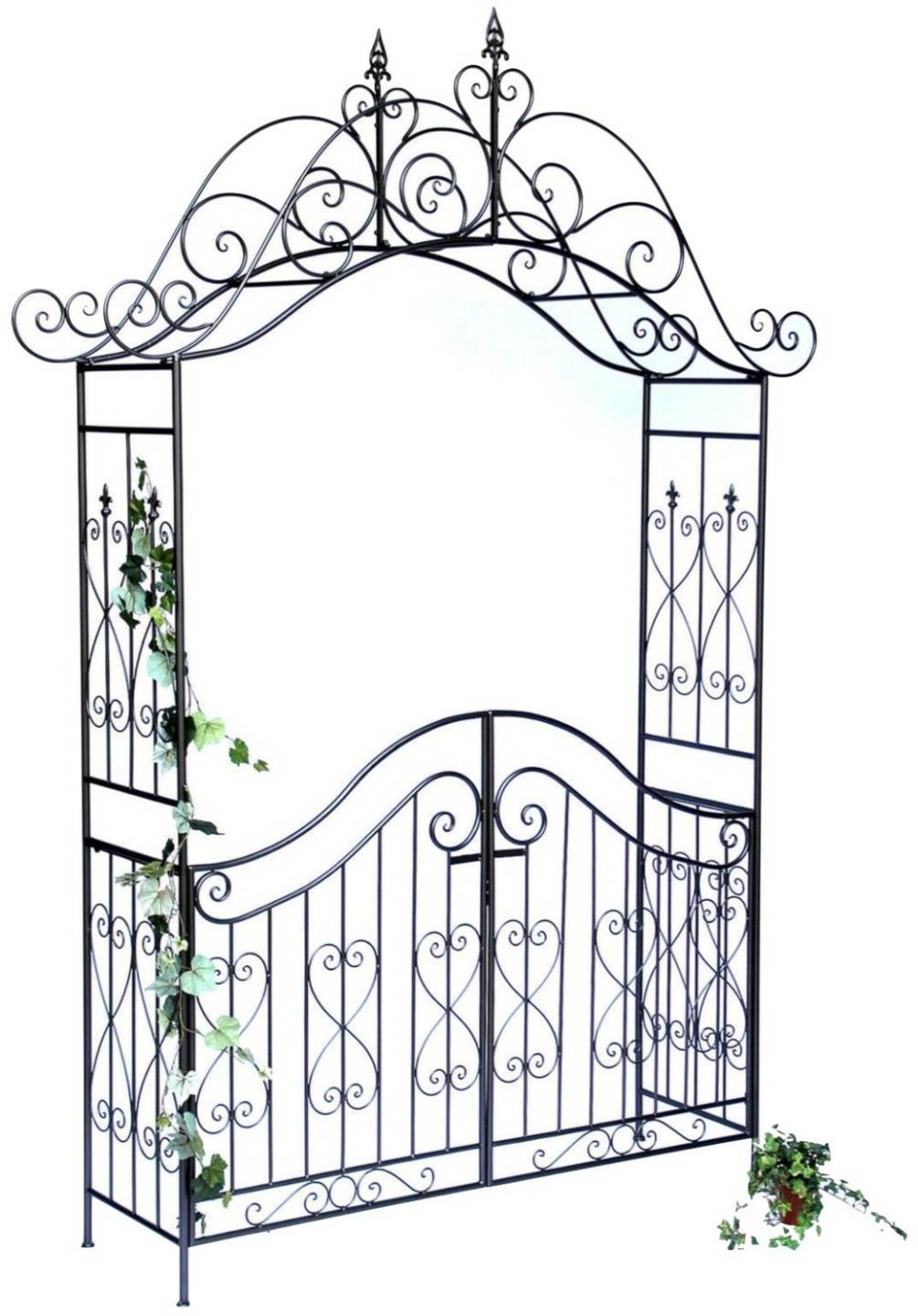 DanDiBo Rose Arch mit Gate (131872) Arches de jardin