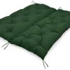 Beautissu Flair Br 120x100x10 cmGreen Coussins d'extérieur